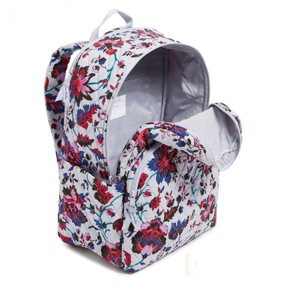 Vera Bradley Essential Large Backpack in Vineyard Floral NWT - Picture 2 of 4
